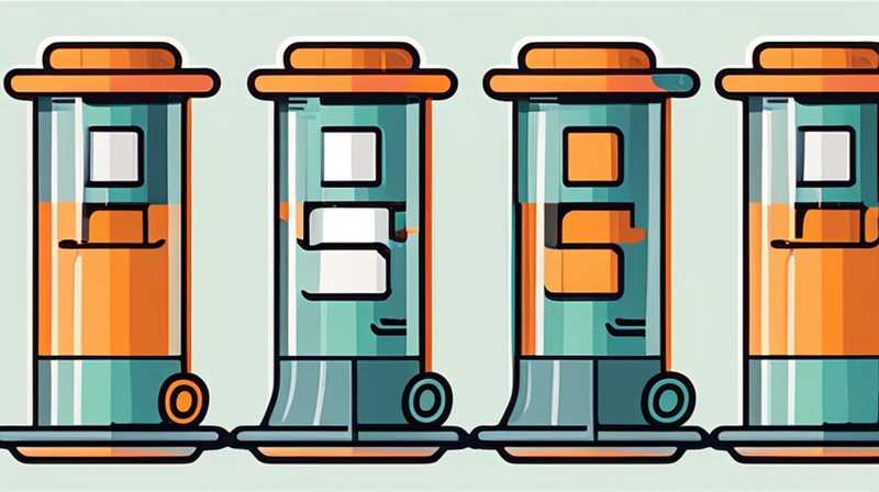 Cómo organizar contenedores de almacenamiento de energía