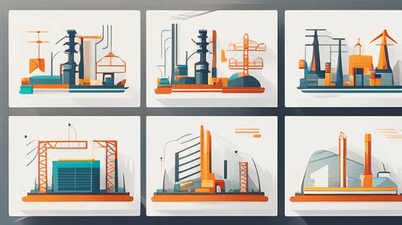 ¿Cuáles son las etapas de construcción de las centrales eléctricas de almacenamiento de energía?