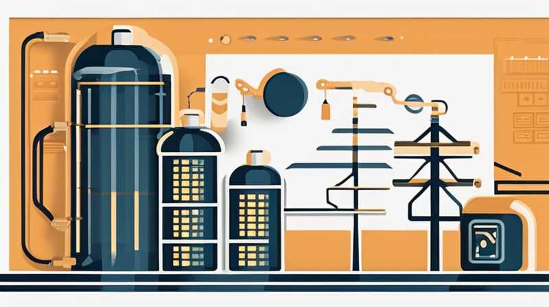 Cómo instalar la luz de señal del mecanismo de almacenamiento de energía.