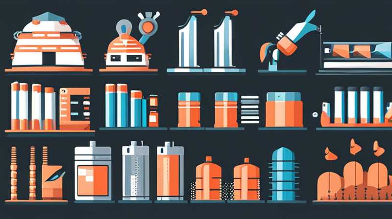 ¿Cuáles son los tipos de baterías de almacenamiento de energía industriales?