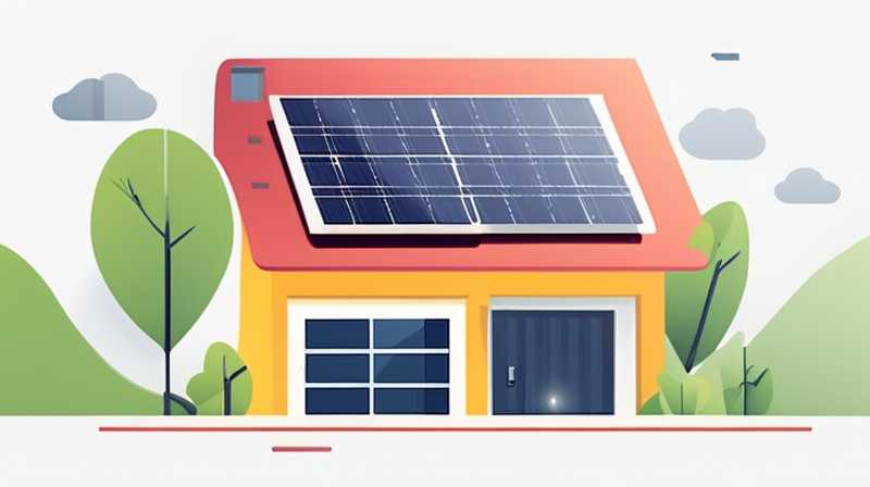 How to use solar panels to make home lights