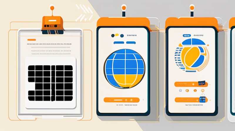 How much is the probe inside the solar panel?