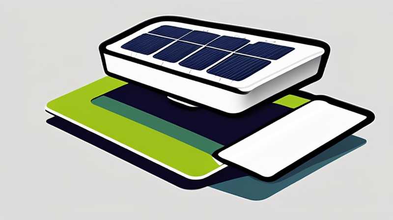 How to connect a small solar panel