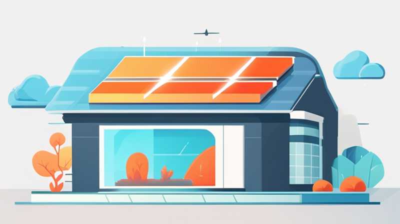 How to adjust the temperature with solar energy