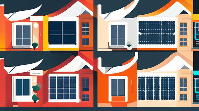 What kind of home can solar panels be connected to?