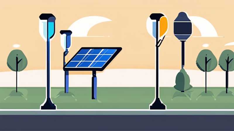 How to set the timer of solar street lights