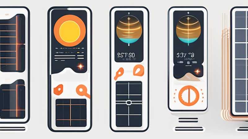 How to press the solar energy measuring and controlling instrument