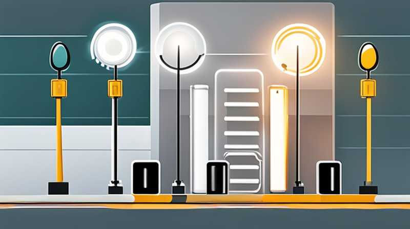How to install solar street light batteries
