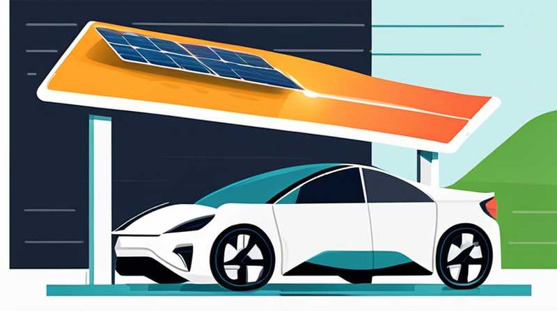 How to modify solar energy to charge new energy vehicles