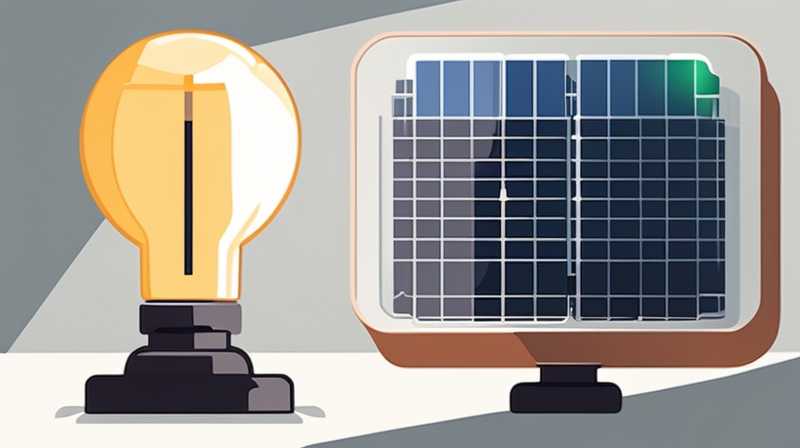 How to change the battery of solar cell lamp