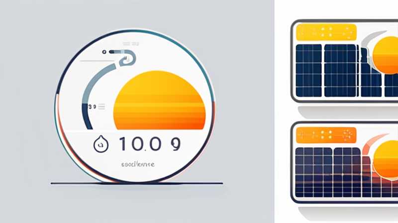 What is the appropriate solar pressure difference?