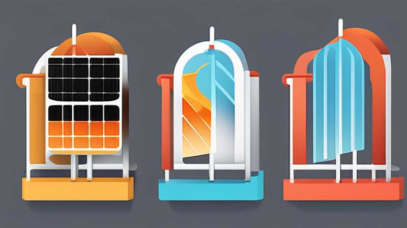 How to connect solar lights on railings