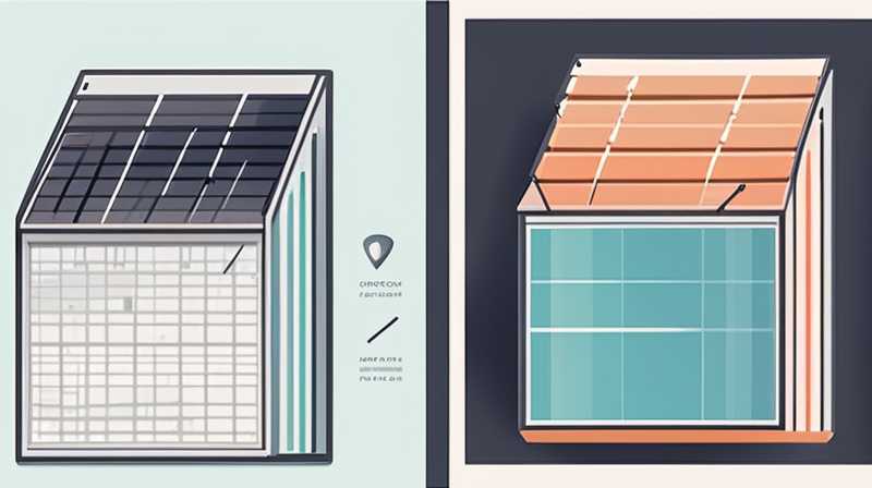 How to fix the solar folding panel on the roof