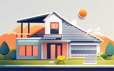 How to install solar energy on a sloping roof of a house