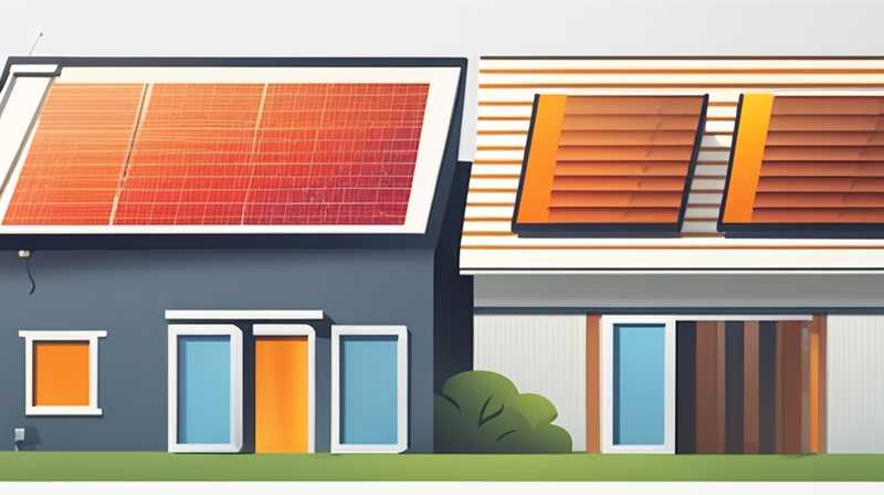 How to set up thermal insulation for wall mounted solar panels