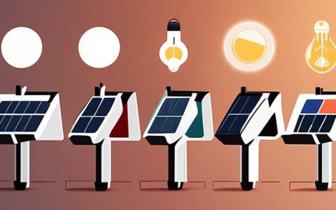 How to disassemble a mobile solar light with a pole