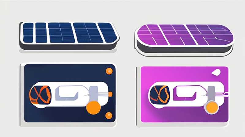 How to connect a solar panel to a motor