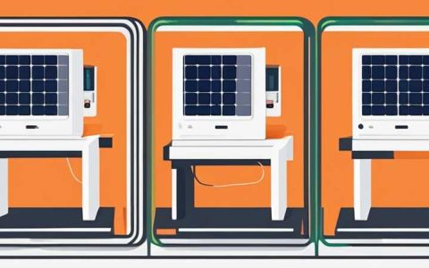 How to connect a solar charging station to a TV