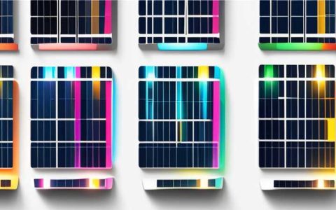 How to install colored lights with solar panels