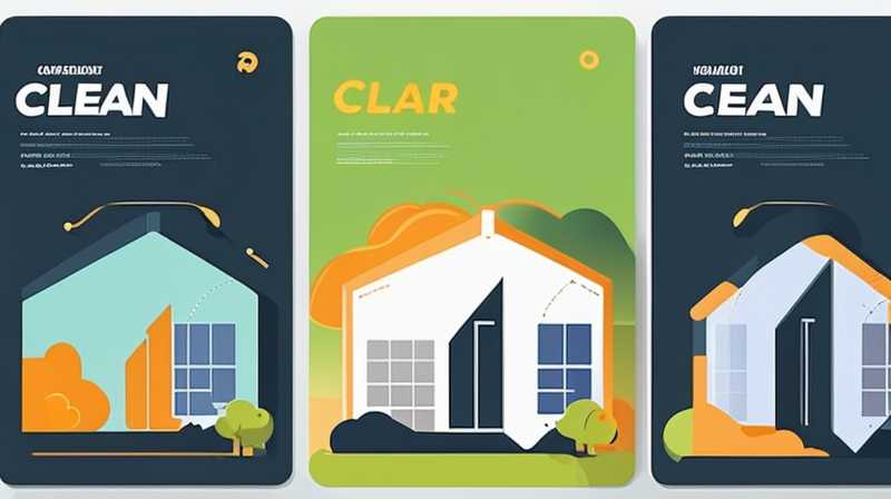 How to clean up solar energy manually