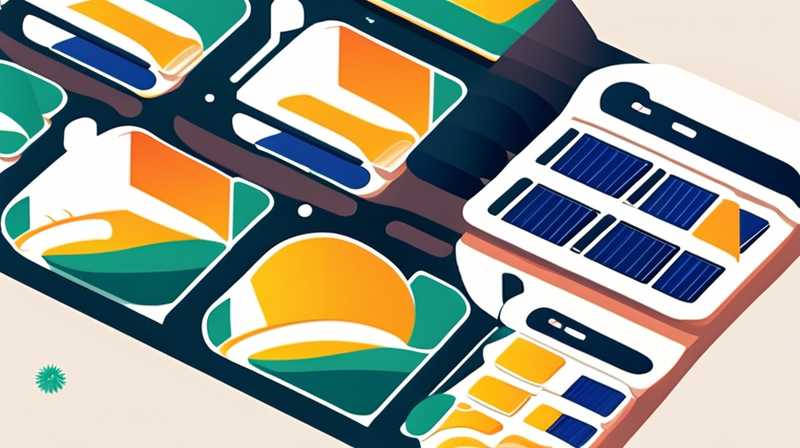 How to distinguish the directions of integrated solar panels