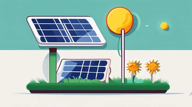 How long does it take to charge the solar panel of a lawn lamp?