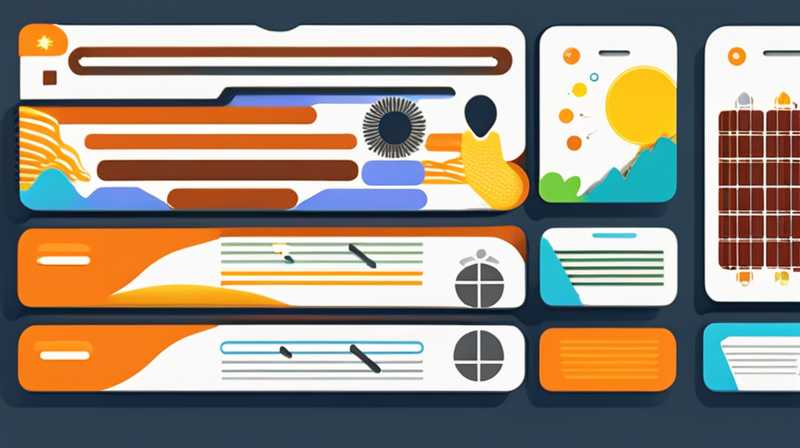 How to make a solar energy quotation list