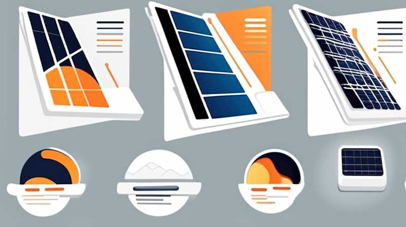 How to change the medium of solar panels