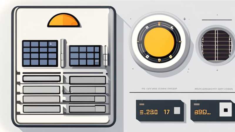 How much does the solar light control panel cost?