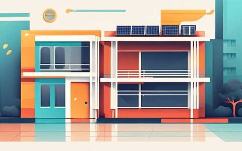 What does it mean when a building is equipped with solar energy?