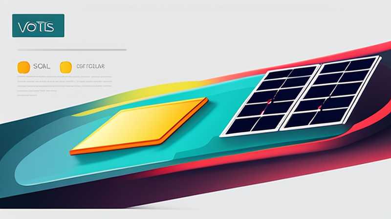 How many volts does a ctl920f solar cell have