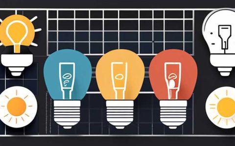 What is a light bulb with a solar panel called?