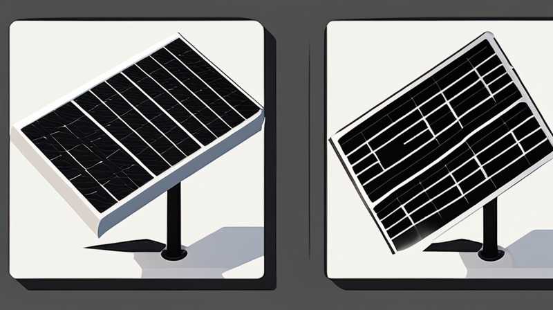 How to connect the converter solar panel