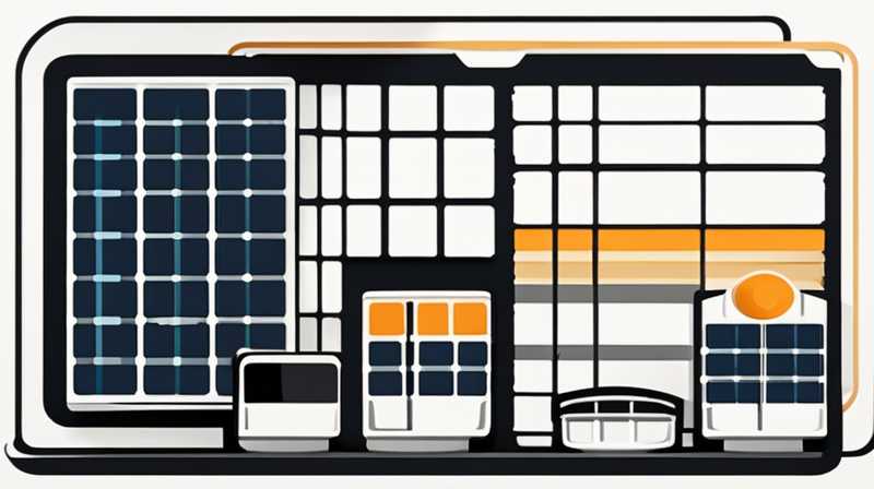 How many watts per square meter are solar panels?