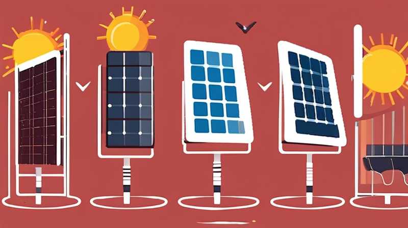 What wires are used for solar power generation