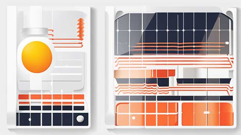 How to deal with solar floor heating