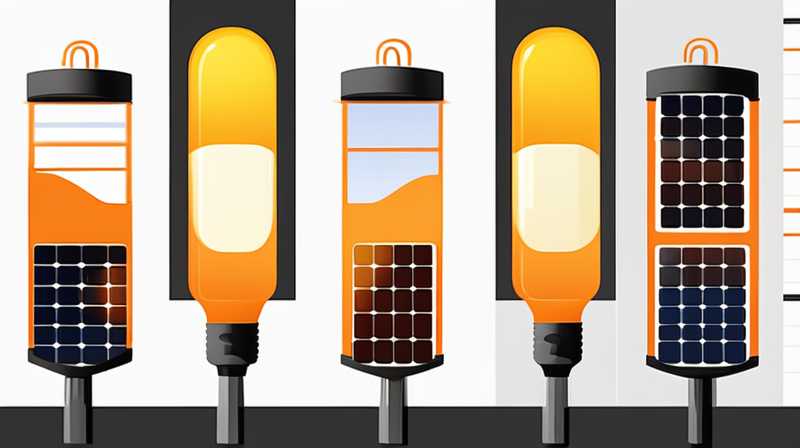 How to switch between solar and mains power lamps