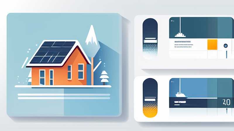 How to prevent freezing with home solar energy in winter