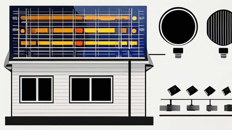 Where is the photoresistor on the solar panel?