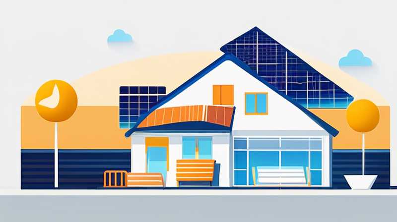 What to do with solar energy when no one is home in the summer