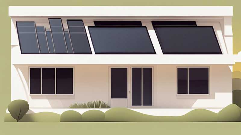 What does a solar-powered house look like?