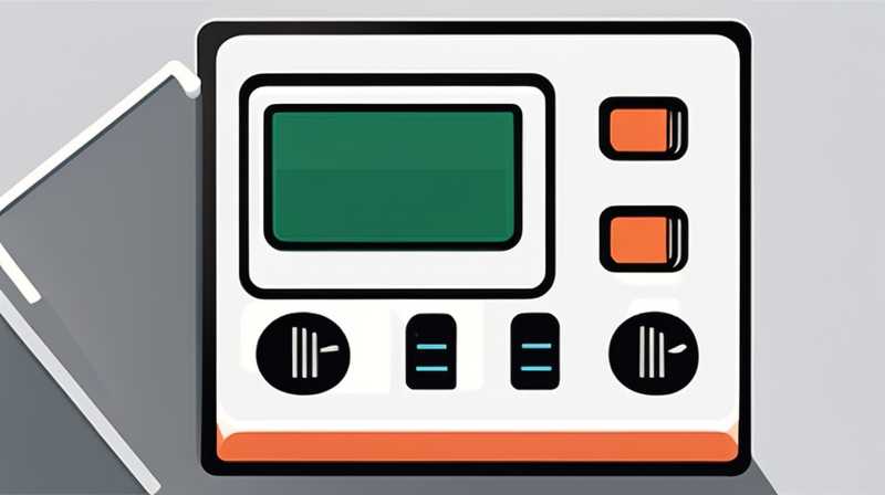 How to remove the battery from the solar panel