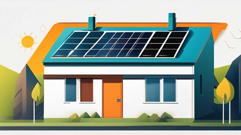 How to place solar panels on the roof