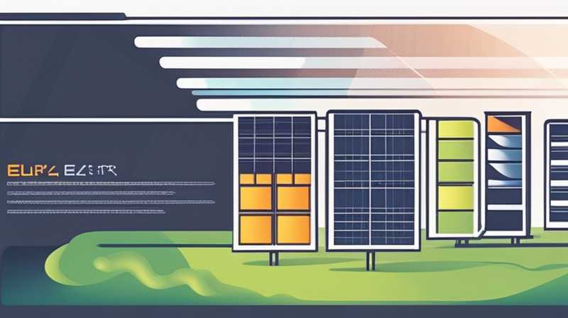 Where to check the voltage of solar panels