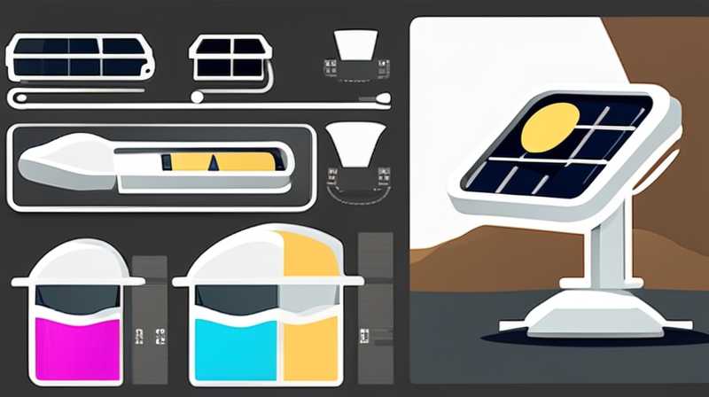 How to add a lamp head to a solar lamp