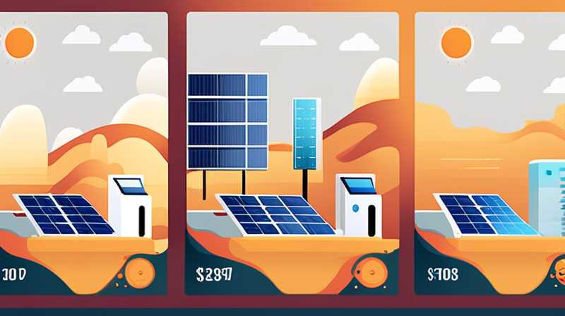 How much does a 1 kw solar power plant cost?