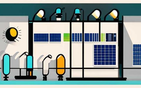 How to connect lamps to solar panels