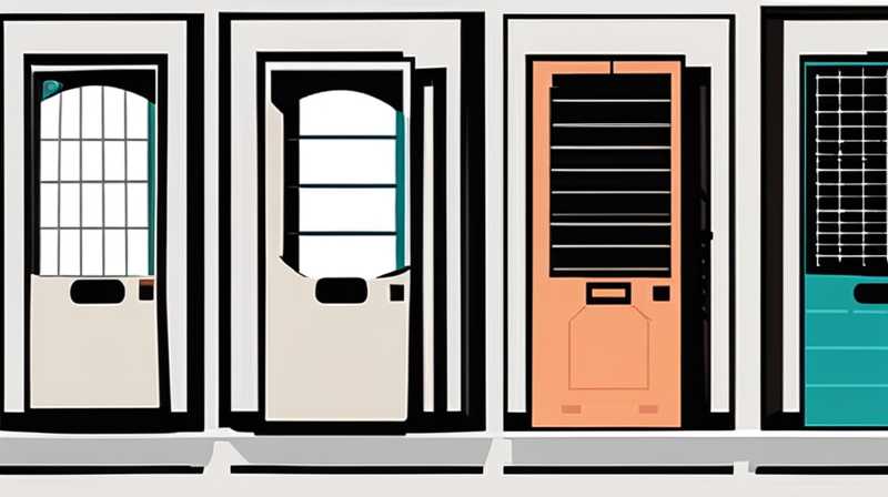 How to remove the solar panel of the door light