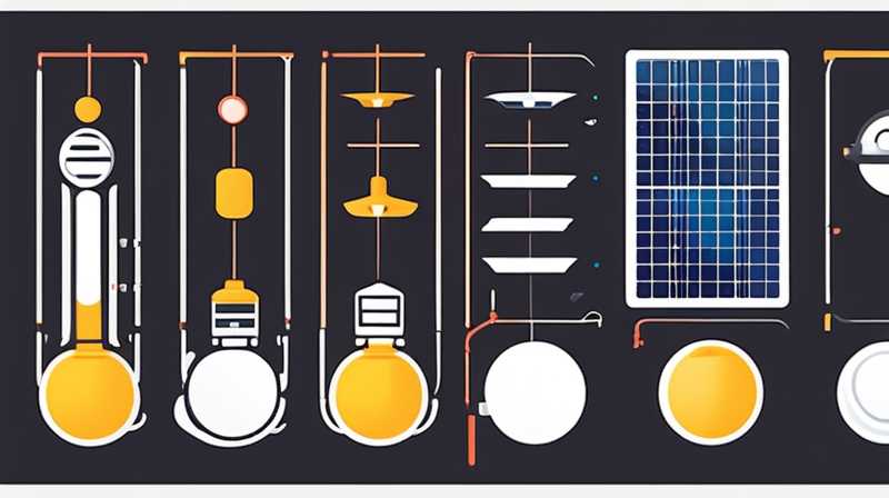 How to disassemble solar lights