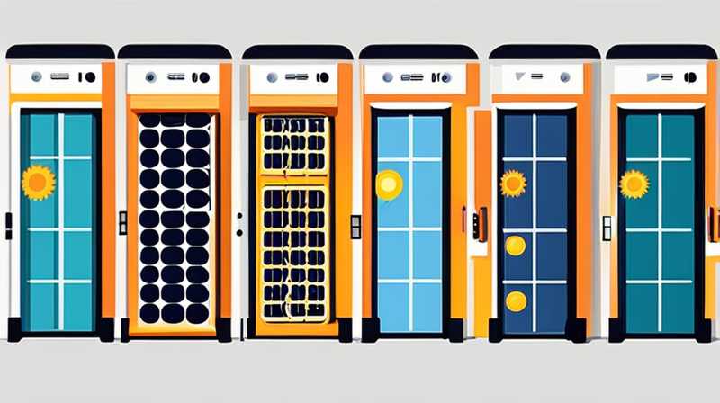 How to install solar energy on the door